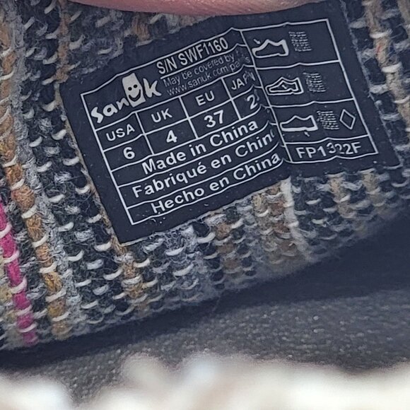 Sanuk Donna Hemp Womens 6 Beige Slip On Shoes Casual Lightweight SWF1160 - Picture 6 of 14